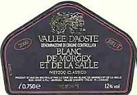 Valle d'Aosta Blanc de Morgex et de La Salle Spumante Metodo Classico 2000, Cave du Vin Blanc (Italia)