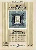 Verdicchio dei Castelli di Jesi Classico Riserva Vigna Novali 1999, Terre Cortesi Moncaro (Italy)