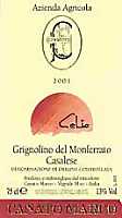 Grignolino del Monferrato Casalese Celio 2001, Canato Marco (Italy)
