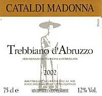 Trebbiano d'Abruzzo 2002, Cataldi Madonna (Italia)
