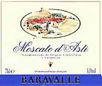 Moscato d'Asti 2002, Baravalle (Italy)
