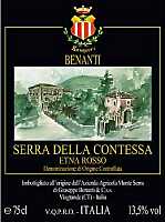 Etna Rosso Serra della Contessa 1999, Benanti (Italy)