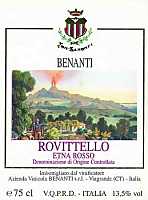 Etna Rosso Rovittello 1999, Benanti (Italia)