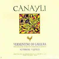 Vermentino di Gallura Superiore Canayli 2002, Cantina Sociale Gallura (Italia)
