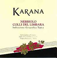 Karana 2001, Cantina Sociale Gallura (Italia)