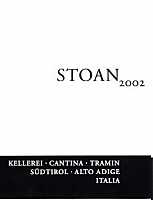 Alto Adige Bianco Stoan 2002, Cantina Tramin (Italy)