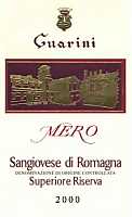Sangiovese di Romagna Superiore Riserva Mero 2000, Guido Guarini Matteucci (Italy)