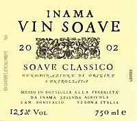 Soave Classico Vin Soave 2002, Inama (Italia)