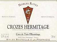 Crozes Hermitage Rouge Nobles Rives 2001, Cave de Tain l'Hermitage (Francia)