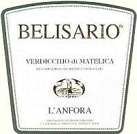 Verdicchio di Matelica L'Anfora 2003, Belisario (Italy)