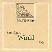 Alto Adige Terlano Sauvignon Blanc Winkl 2003, Cantina Terlano (Italy)