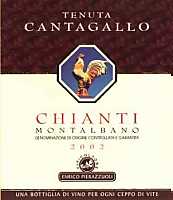 Chianti Montalbano 2002, Tenuta Cantagallo (Italy)