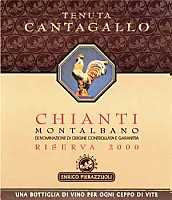 Chianti Montalbano Riserva 2000, Tenuta Cantagallo (Italy)