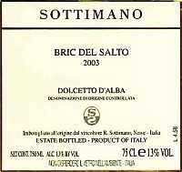 Dolcetto d'Alba Bric del Salto 2003, Sottimano (Italia)