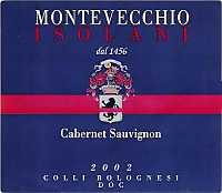 Colli Bolognesi Cabernet Sauvignon Etichetta Blu 2002, Montevecchio Isolani (Italia)