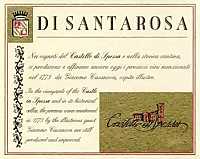 Collio Pinot Bianco di Santarosa 2001, Castello di Spessa (Italia)