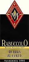 Rubbia al Colle Rabuccolo 2002, Muratori (Italy)