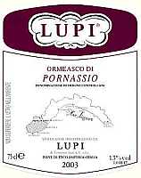Ormeasco di Pornassio 2003, Lupi (Italy)