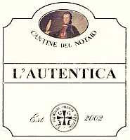 L'Autentica 2002, Cantine del Notaio (Italy)