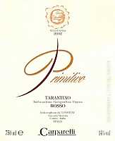 Primitivo del Tarantino I Pastini 2002, Torrevento (Italy)