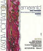 Colli Tortonesi Barbera Amaranto 2000, Cascina Montagnola (Italia)