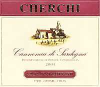 Cannonau di Sardegna 2003, Giovanni Cherchi (Italia)