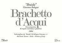 Brachetto d'Acqui 2004, Braida (Italy)