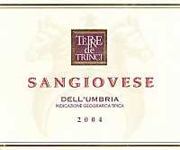 Sangiovese dell'Umbria 2004, Terre de' Trinci (Italy)