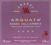Arquata Rosso 2000, Adanti (Italia)