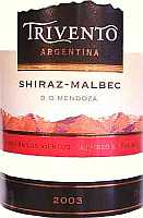 Shiraz-Malbec 2004, Trivento (Argentina)