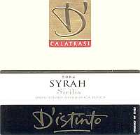 Syrah d'Istinto 2004, Calatrasi (Italy)