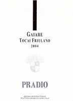Friuli Grave Tocai Friulano Gaiare 2004, Pradio (Italia)