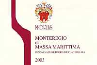 Monteregio di Massa Marittima Rosso 2003, Moris Farms (Italia)