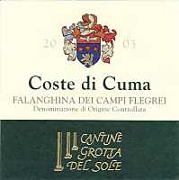 Falanghina dei Campi Flegrei Coste di Cuma 2003, Cantine Grotta del Sole (Italia)