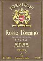 Rosso Toscano 2003, Toscaleoni (Italia)