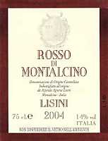 Rosso di Montalcino 2004, Lisini (Italia)