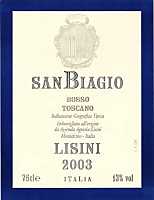 San Biagio 2003, Lisini (Italy)