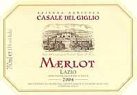 Merlot 2004, Casale del Giglio (Italia)