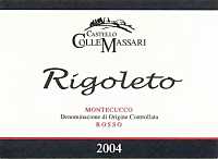 Montecucco Rosso Rigoleto 2004, Colle Massari (Italia)