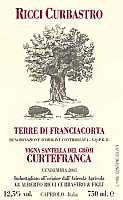 Terre di Franciacorta Rosso Vigna Santella del Gröm 2003, Ricci Curbastro (Italia)