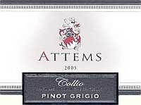 Collio Pinot Grigio 2005, Attems (Italy)