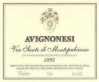 Vin Santo di Montepulciano 1995, Avignonesi (Italy)