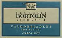 Prosecco di Valdobbiadene Extra Dry, Bortolin Fratelli (Italy)