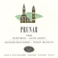 Alto Adige Pinot Bianco Prunar 2006, Erste+Neue (Italy)