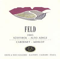Alto Adige Cabernet-Merlot Feld 2004, Erste+Neue (Italy)
