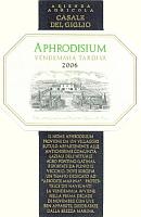 Aphrodisium 2006, Casale del Giglio (Italy)