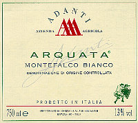 Montefalco Bianco 2007, Adanti (Italia)