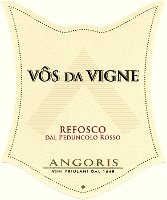 Colli Orientali del Friuli Refosco dal Peduncolo Rosso Vôs da Vigne 2006, Angoris (Italia)