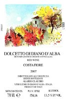 Dolcetto di Diano d'Alba Costa Fiore 2007, Alario (Italia)