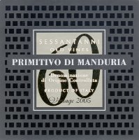 Primitivo di Manduria Sessantanni 2005, San Marzano (Italy)
